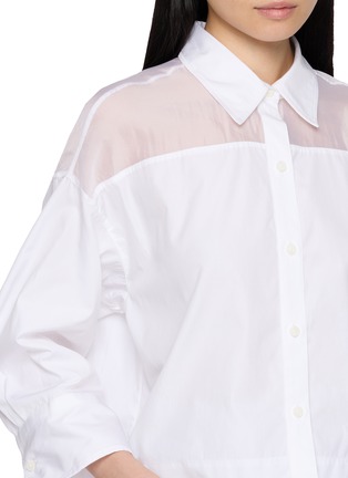  - RAG & BONE - Elly Poplin Organza Shirt