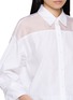  - RAG & BONE - Elly Poplin Organza Shirt