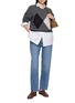 Figure View - Click To Enlarge - RAG & BONE - Harlow Straight Leg Medium Wash Jeans