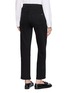 Back View - Click To Enlarge - RAG & BONE - Harlow Straight Leg Dark Wash Jeans