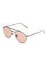 BRUNELLO CUCINELLI Titanium Pilot Sunglasses
