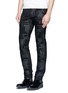 Figure View - Click To Enlarge - GIVENCHY - Wax robot print jeans