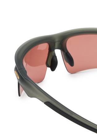 Detail View - Click To Enlarge - OAKLEY - Wraparound Visor Sunglasses