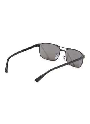 Figure View - Click To Enlarge - RAY-BAN - Irregular Metal Sunglasses
