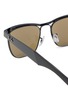 Detail View - Click To Enlarge - RAY-BAN - Geometric Temple Metal Sunglasses