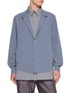 MAISON MARGIELA Long Sleeve Double Layer Cotton Shirt