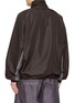 Back View - Click To Enlarge - MAISON MARGIELA - Contrast Panel Zip-Up Track Jacket