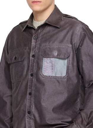  - MAISON MARGIELA - Double-Dyed Workwear Cotton Shirt