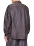 Back View - Click To Enlarge - MAISON MARGIELA - Double-Dyed Workwear Cotton Shirt