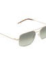 Detail View - Click To Enlarge - OLIVER PEOPLES - Gradient Lens Navigator Sunglasses