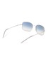 Figure View - Click To Enlarge - OLIVER PEOPLES - Gradient Lens Square Sunglasses