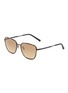 OLIVER PEOPLES Gradient Lens Square Sunglasses