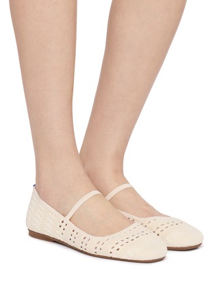 Figure View - Click To Enlarge - ROTHY'S - Max Square Knit Mary Janes