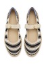 Detail View - Click To Enlarge - ROTHY'S - Striped Mary Jane