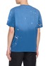 Back View - Click To Enlarge - ADIDAS - X Song for the Mute ADI007 Paint Splatter Graphic Cotton T-Shirt