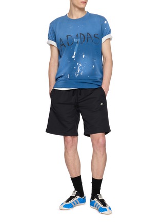 Figure View - Click To Enlarge - ADIDAS - X Song for the Mute ADI007 Three Stripe Drawstring Shorts
