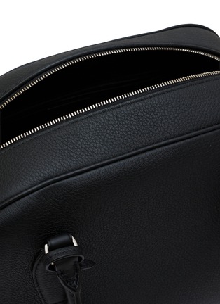 Detail View - Click To Enlarge - THE ROW - India 12.00 Lux Grain Leather Bowling Bag