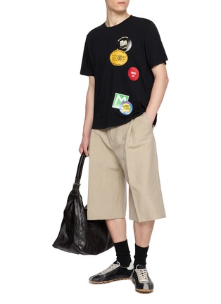 Figure View - Click To Enlarge - MM6 MAISON MARGIELA - Sticker Set Short Sleeve T-shirt