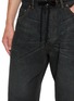  - MM6 MAISON MARGIELA - Drawstring Waistband Dark Wash Cotton Denim Shorts