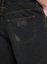  - MM6 MAISON MARGIELA - Drawstring Waistband Dark Wash Cotton Denim Shorts