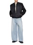 Figure View - Click To Enlarge - MM6 MAISON MARGIELA - Hybrid Tailored Sleeve Bomber Jacket