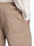  - MM6 MAISON MARGIELA - Drawstring Waistband Washed Cotton Pants