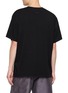 Back View - Click To Enlarge - MM6 MAISON MARGIELA - Logo Label Short Sleeve T-shirt