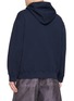 Back View - Click To Enlarge - MM6 MAISON MARGIELA - Logo Label Hoodie