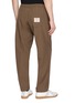 Back View - Click To Enlarge - MM6 MAISON MARGIELA - Straight Leg Drawstring Trousers