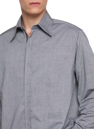  - MM6 MAISON MARGIELA - False Placket Oxford Cotton Shirt