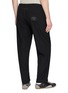 Back View - Click To Enlarge - MM6 MAISON MARGIELA - Straight Leg Drawstring Trousers