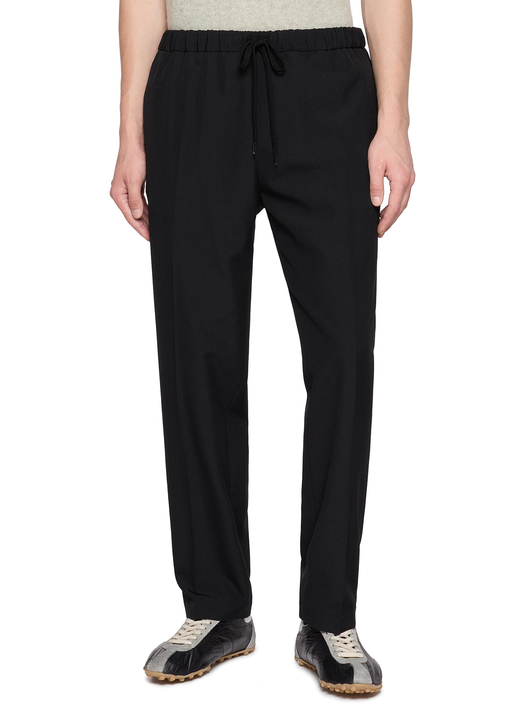 MM6 MAISON MARGIELA | Straight Leg Drawstring Trousers | Men