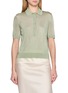 THEORY Sheer Polo Shirt
