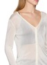  - THEORY - Long Sleeve Sheer Cardigan
