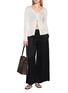 Figure View - Click To Enlarge - THEORY - Long Sleeve Sheer Cardigan