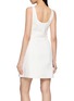Back View - Click To Enlarge - THEORY - Button Up Mini Dress