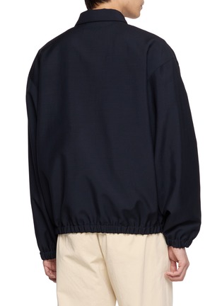 Back View - Click To Enlarge - PRADA - Zip-Up Blouson Jacket