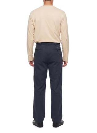 Back View - Click To Enlarge - PRADA - Pleated Gabardine Pants