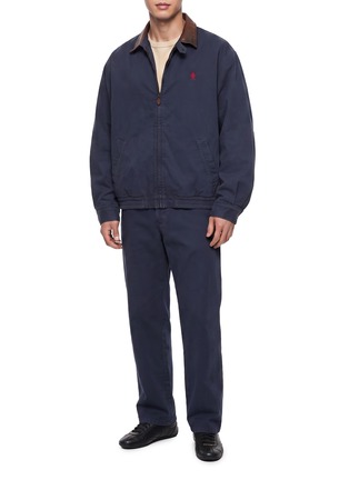 Figure View - Click To Enlarge - PRADA - Pleated Gabardine Pants