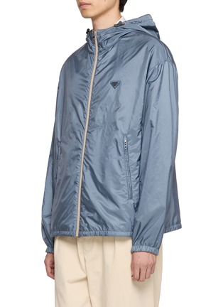Detail View - Click To Enlarge - PRADA - Reversible Re-Nylon Windbreaker Jacket