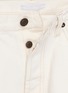  - PRADA - Logo Patch Denim Shorts