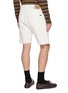 Back View - Click To Enlarge - PRADA - Logo Patch Denim Shorts