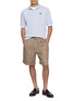 Figure View - Click To Enlarge - PRADA - Triangle Logo Piquet Polo Shirt