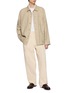 Figure View - Click To Enlarge - PRADA - Washed Linen Jacket