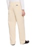 Back View - Click To Enlarge - PRADA - Two Pleats Wide Leg Gabardine Pants