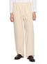 PRADA Two Pleats Wide Leg Gabardine Pants
