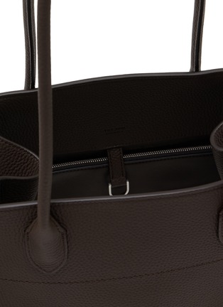 Detail View - Click To Enlarge - THE ROW - Margaux 12 Grained Leather Satchel Bag