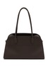 THE ROW Margaux 12 Grained Leather Satchel Bag