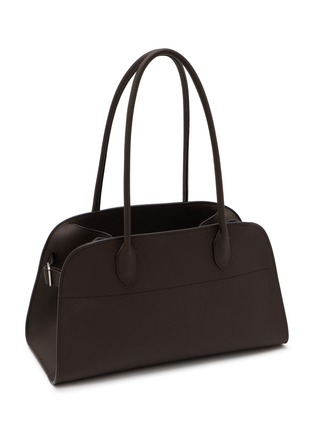 Figure View - Click To Enlarge - THE ROW - Margaux 12 Grained Leather Satchel Bag