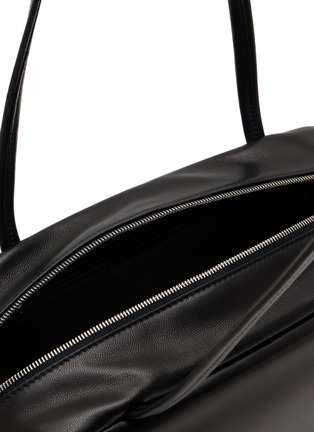 Detail View - Click To Enlarge - THE ROW - Astra Leather Bowling Bag